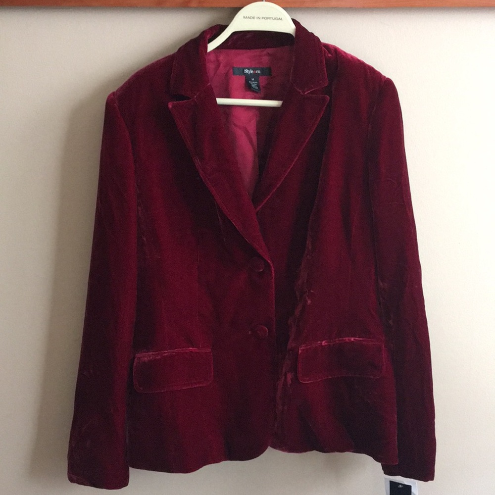 Dark Rose Velvet Dress Coat